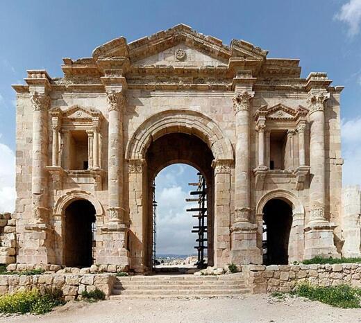 Jerash Ruins Hotel Gérasa Exterior foto
